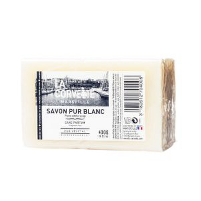 SAVON PUR BLANC MARSEILLE 400G