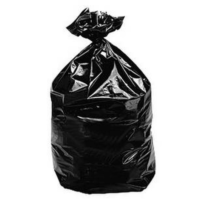 SAC 100L PEBD FORT NOIR X20