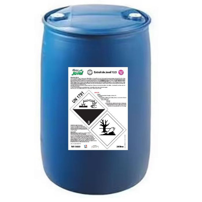 JAVEL 12,5% 200L/240KG