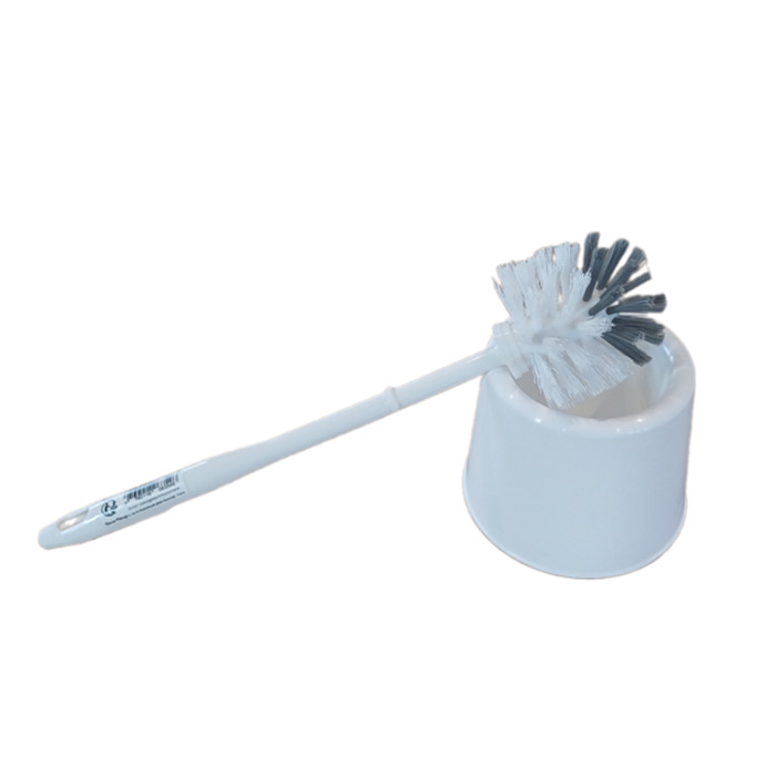 ENSEMBLE BROSSE WC BOULE BLANC